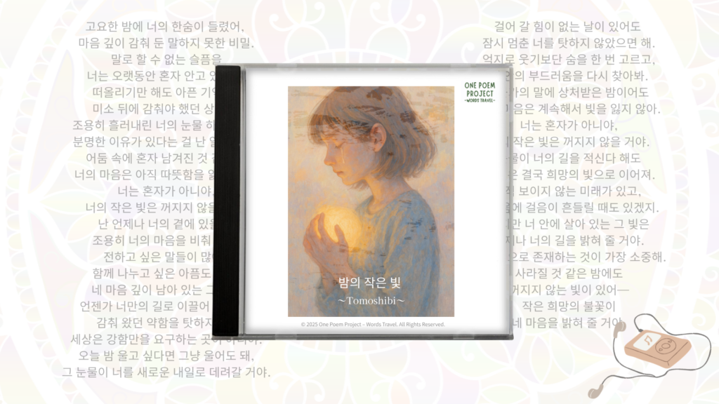 Inner Light ~Tomoshibi~ (Korean Version) Cover Art